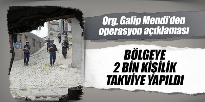 Bölgeye 2 bin kişilik takviye