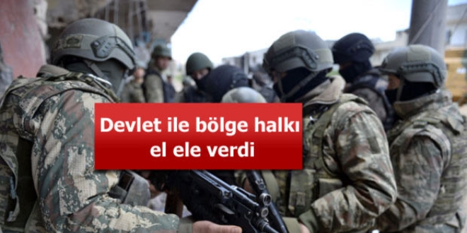 Terörle mücadelede tarihi başarı