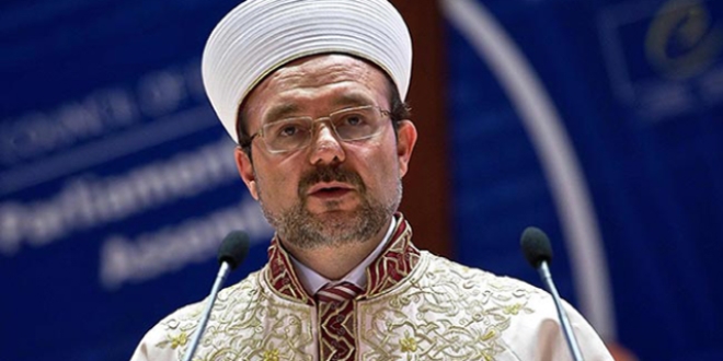 Görmez: Astronomi dine ve ümmetin birliğine hizmet etmeli