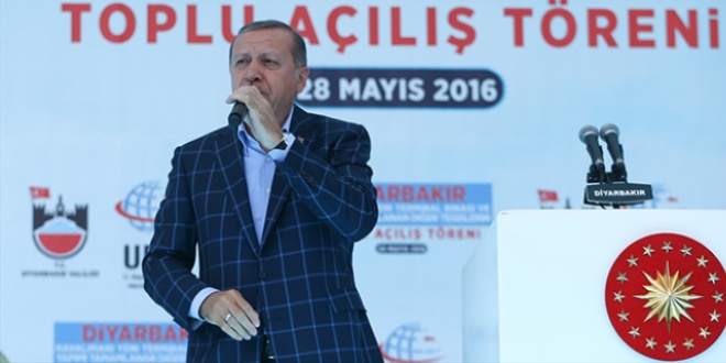 Erdoan: PKK neyse, paralel devlet yaplanmas da odur