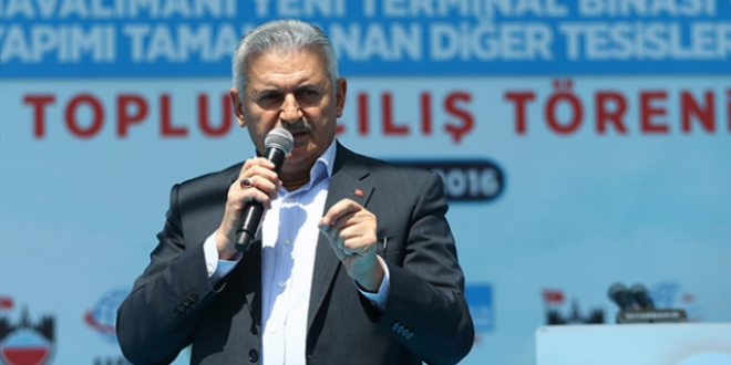 Yıldırım: Belediye başkanı teröre destek veriyor
