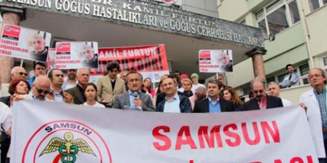 Görevi başında öldürülen doktor, gözyaşlarıyla anıldı