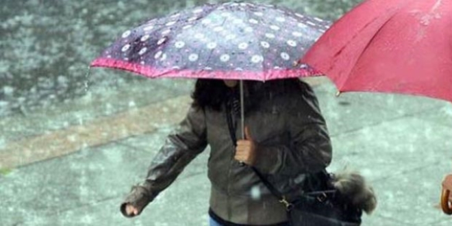 Meteorolojiden dolu ve kuvvetli rüzgar uyarısı
