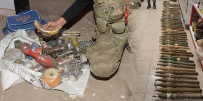 Şırnak'ta PKK'nın 'patlayıcı imalathanesi' imha edildi