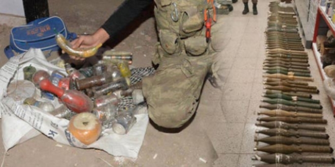 rnak'ta PKK'nn 'patlayc imalathanesi' imha edildi