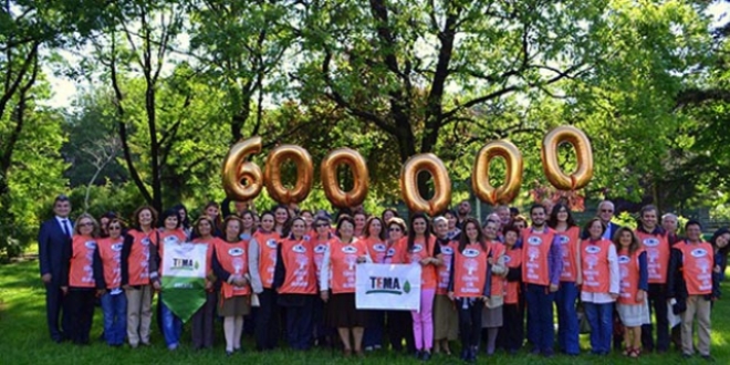 Doğaya gönül verenlerin sayısı 600 bini aştı