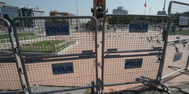 Polis, Gezi Parkı çevresinde güvenlik önlemi aldı