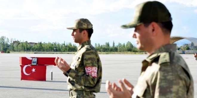 Şehit Uzman Çavuş Korkut için resmi tören düzenlendi