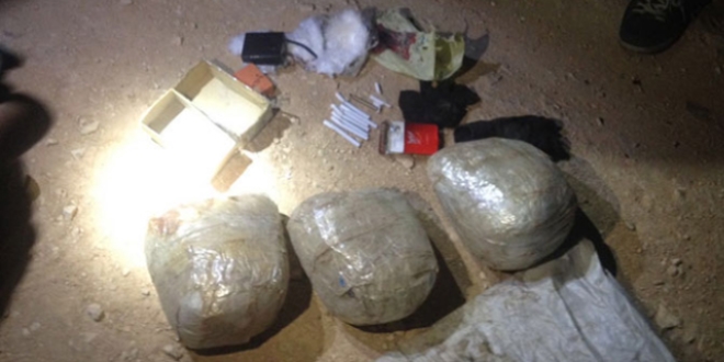 Süleyman Şah Türbesi sınırında 20 kilo TNT ele geçti