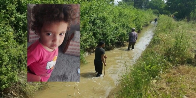Minik Ecrin'in cesedi su kanal�nda bulundu