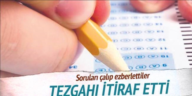 Astsubaylık sınav sorularını çalıp ezberletmişler