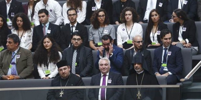 Alman parlamentosu 1915 olayları için 'soykırım' dedi