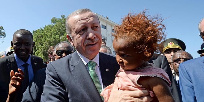 Cumhurbaşkanı Erdoğan Somali'ye gitti