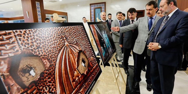 'Terör kurbanı mabetlerimiz' fotoğraf sergisi açıldı