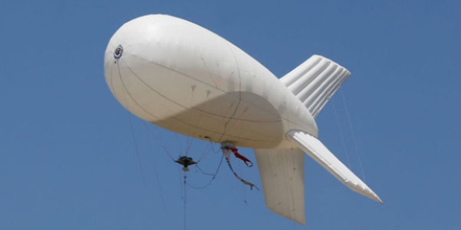 S�n�rlara 'mini zeplin'li g�venlik �nlemi