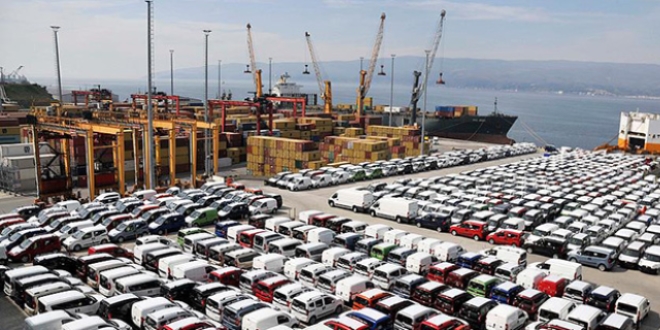 Otomotivin may�s ihracat�nda son 3 y�l�n art�� rekoru