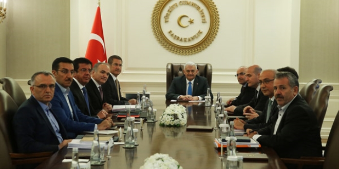 Ekonomi toplantısı 6,5 saat sürdü