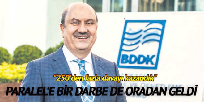 BDDK Paralel'in 250 davasını kazandı