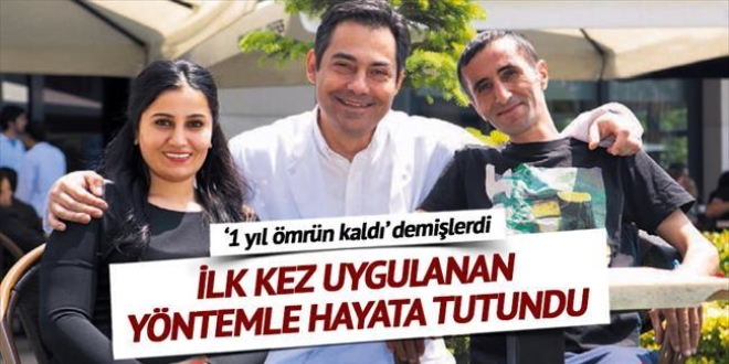 Kız kardeşinin damarıyla hayata tutundu