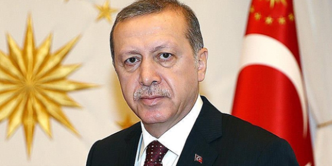 Erdoğan'dan şehit ailelerine taziye mesajı