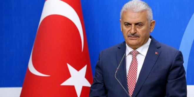 Başbakan Yıldırım'dan taziye mesajı