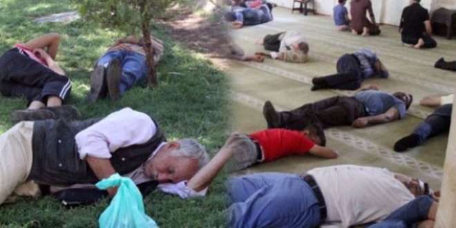Şanlıurfa'da camilerde 'Ramazan uykusu'