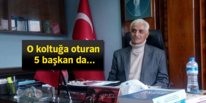 O koltuğa oturan 5 belediye başkanı hayatını kaybetti