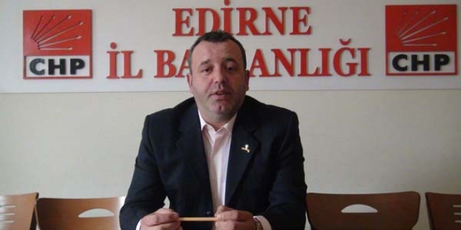 CHP Edirne İl Başkanlığı icralık oldu