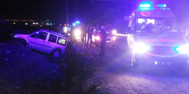 Diyarbakr'da trafik kazas: 5 yaral