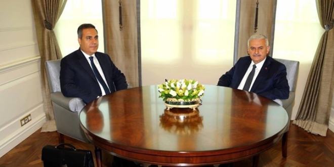 Başbakan Yıldırım, Fidan'ı kabul etti