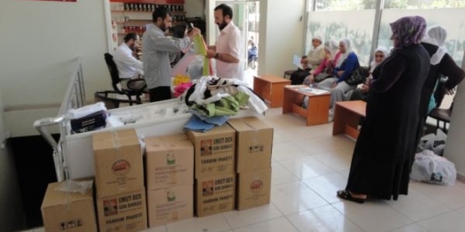 Terör Mağdurları İçin Gıda Bankası Kuruldu
