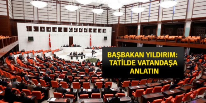 Anayasa en erken sonbahara TBMM'de