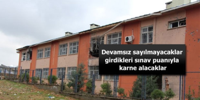 Ter�r ma�duru 250 bin ��renciye m�jde