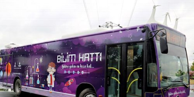 İETT, 'Bilim Hattı' projesi hayata geçirildi