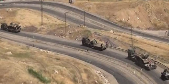 Operasyon bitti tanklar üslerine geri dönüyor