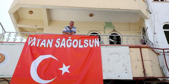 Midyatlılardan terör örgütü PKK'ya tepki