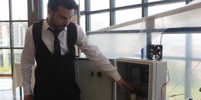 Üniversitelilerden 'seralara uzaktan takip sistemi'
