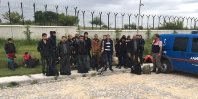 K�rklareli'nde 82 ka�ak yakaland�