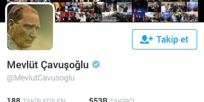 Bakan avuolu'nun Twitter hesab hacklendi!