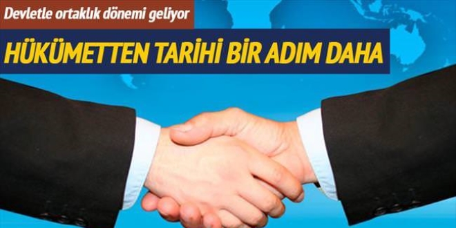 Doğu'da üretene devlet ortak olacak