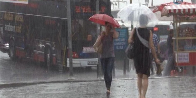 Haziran ya�muru �stanbullulara nefes ald�rd�