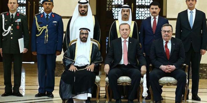 Erdoan, BAE'nin Ankara Bykelisi Marar' kabul etti