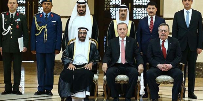 Erdoğan, BAE'nin Ankara Büyükelçisi Marar'ı kabul etti