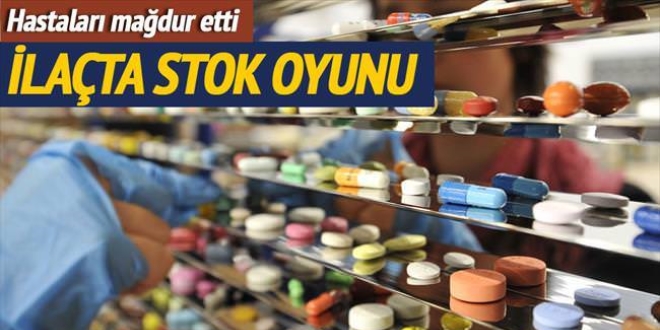 İlaç şirketleri stok yaptı, hastalar mağdur oldu