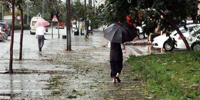 Meteoroloji'den kuvvetli yağış uyarısı