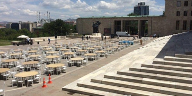 Meclis'te dev iftar organizasyonu