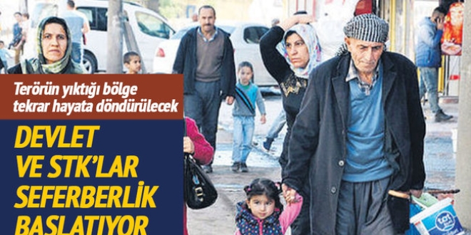 Yaraları sarma seferberliği