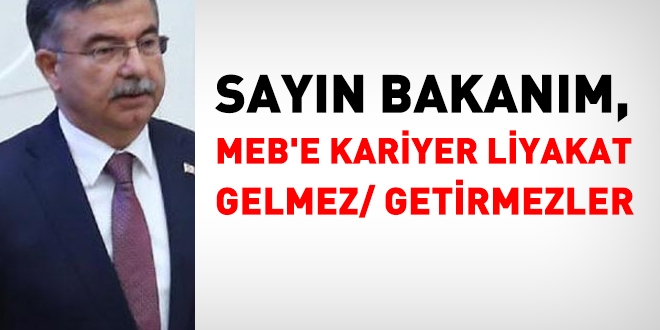 Bakan smet Ylmaz, MEB'e kariyer ve liyakat getirebilir mi?