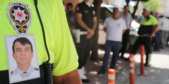 Şehit polis memuru Oflaz, toprağa verildi