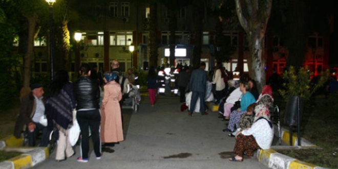 Krklareli Devlet Hastanesinde yangn kt